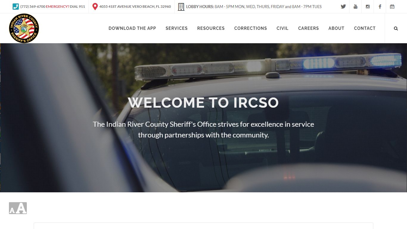 Indian River County Sheriff’s Office - Bureau of Corrections